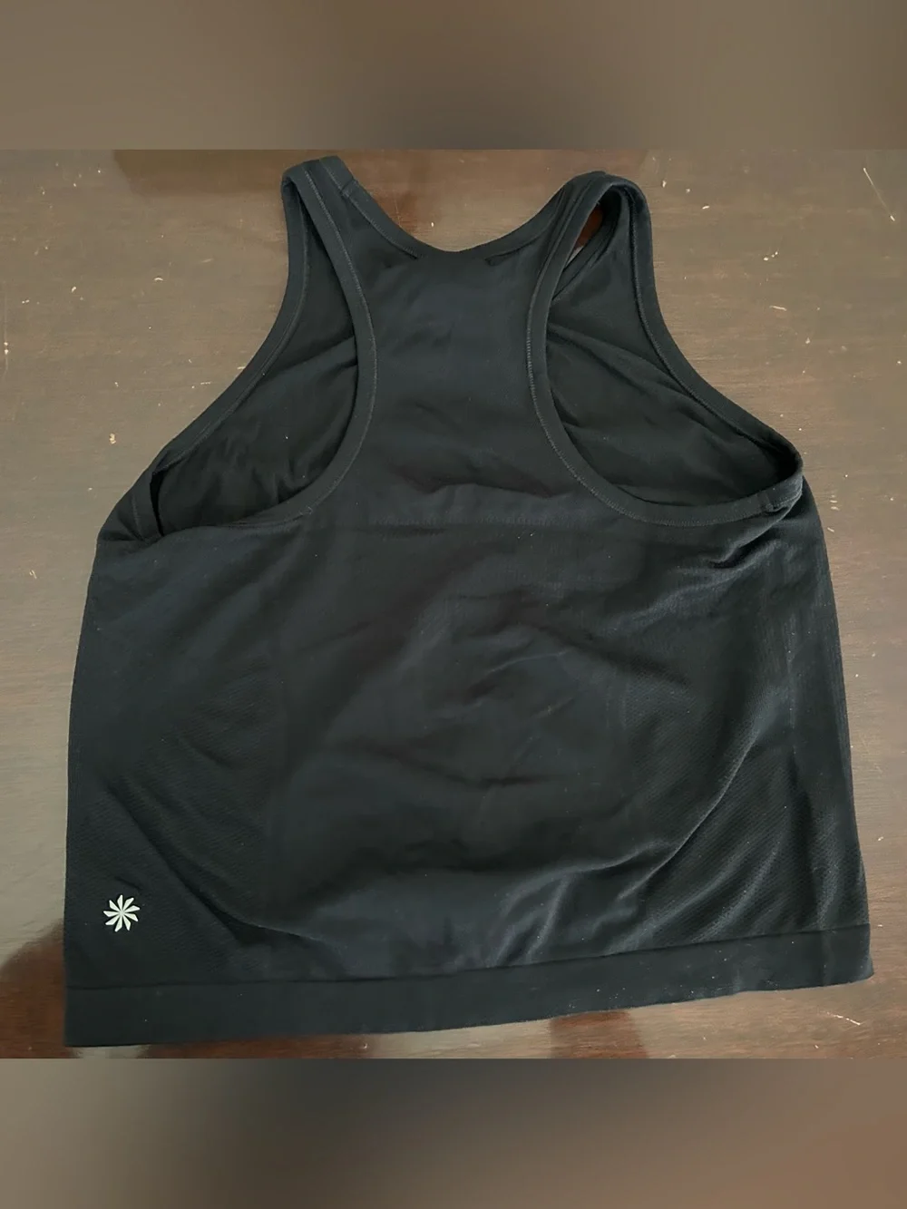 Athleta Girl Black Power Up Sports Length Tank